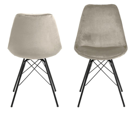 Set 2 scaune Actona, Eris, 54x49x86 cm