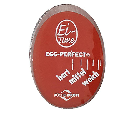 Таймер за варене на яйца kuchenprofi, Пластмаса, 5,8x4,1x3,4 см...