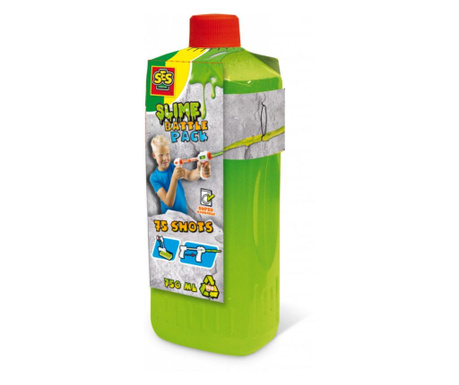 SES Slime rezerva - Fluorescent verde750ml