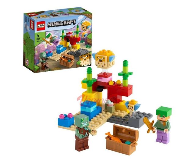 LEGO Minecraft Reciful De Corali Vivre
