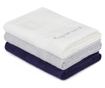Set 3 prosoape de baie Beverly Hills Polo Club, Alinda, bumbac, 480 gr/m², 70x140 cm, multicolor