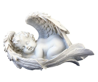 Statueta, reprezentand un inger dormind pe aripi, 20 cm, 1240G