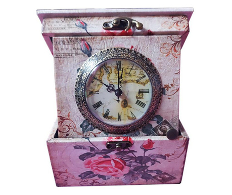 Ceas de masa, Cutie bijuterii, 20 cm, FT22129