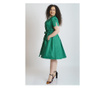 Rochie din bumbac, verde, 60