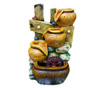 Fantana arteziana, cu buton On/off, 3 Vase, 35 cm, 1169CX