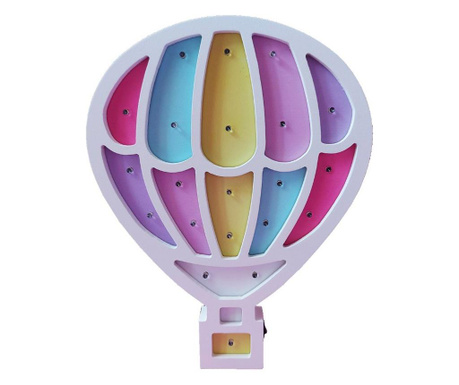 Lampa de veghe cu leduri, In forma de Balon, 30 cm, 6818-7
