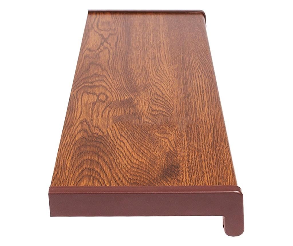 Glaf PVC interior pentru ferestre Nuc 100 x 25 cm - 2