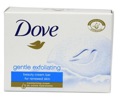 Sapun crema, Dove, Gentle Exfoliating, 90 g