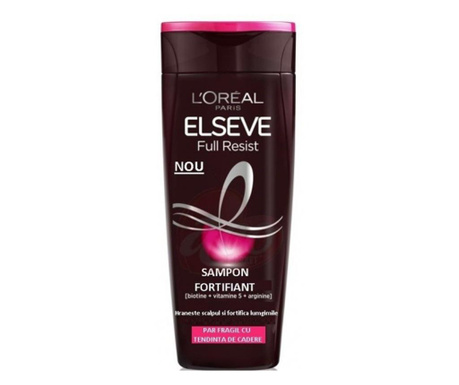 Sampon pentru par, L’Oréal Paris, Elseve, Full Resist, 400 ml