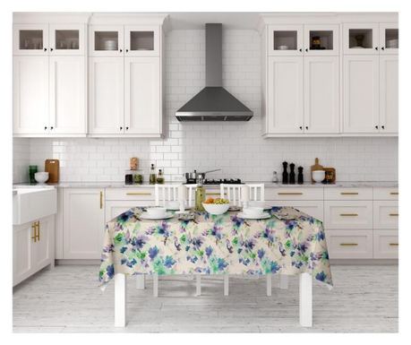 Fata de masa Blue aquarell