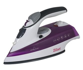 Fier de calcat talpa ceramica ZILAN ZLN-8083,Mov Putere 2200W, calcare cu aburi si uscata, functie autocuratare,Mov