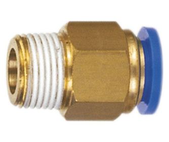 Cupla rapida cu diametru Ø6 si filet exterior 1/8" Push-in ADLER MA0114.91