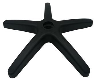 Baza pentru scaun directorial, plastic, 48 cm, neagra