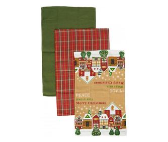 Set 3 prosoape bucatarie Xmas