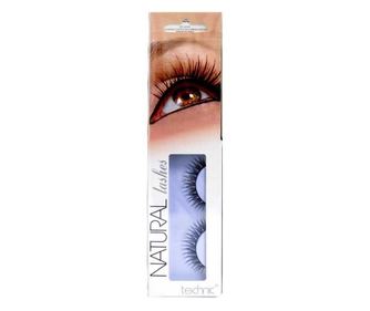 Gene umetne Technic Natural Lashes, lepilo vključeno, BC19