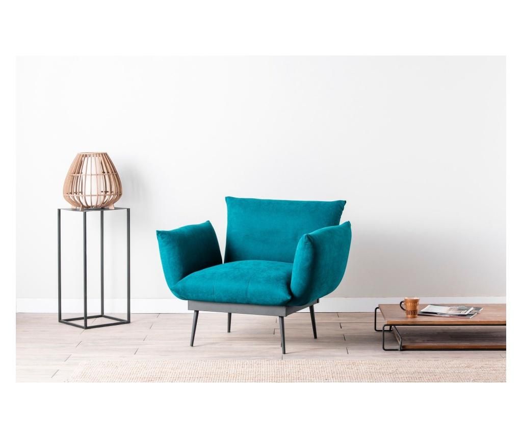 Fotelj Petrol Zelena