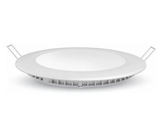 Panou led rotund 30w 6400k alb rece incorporabil