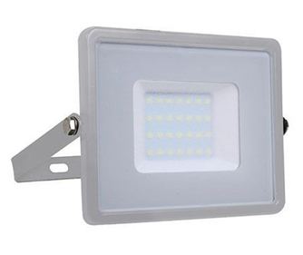 Reflector led smd 30w 6400k ip65 gri, cip samsung