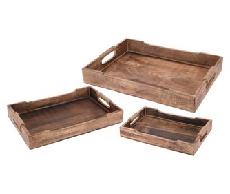 Platou servire lemn mango 30x20 cm