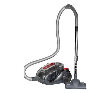 Aspirator Profesional ZILAN ZLN-3529  Negru/Rosu, 2000 W, Filtru HEPA, Capacitate 2 L, Filtrare Ciclonica, Accesorii Incluse, Fu