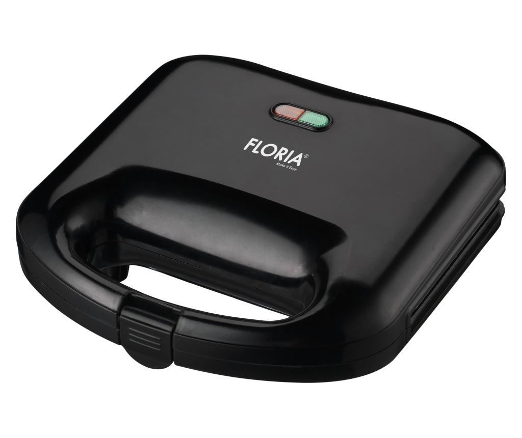 Sandwich-maker Floria ZLN-4304, Negru, 750 W, Placi antiaderente model triunghi - 2