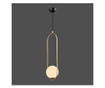Lustra Squid Lighting, Arch, aluminiu, Incandescent- LED, max. 100 W, negru/auriu, 20x15x146 cm