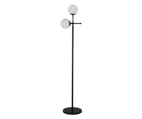 Lampadar Squid Lighting, Kruva, aluminiu, Incandescent- LED, max. 100 W, negru, 34x15x174 cm