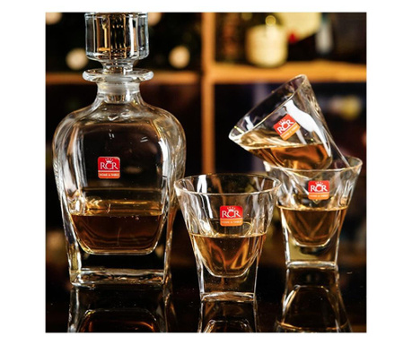 Set whisky (decantor + 6 pahare) rcr fusion