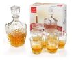 Set whisky 7 pcs bormioli dedalo (decantor 790 ml + 6 pahare whisky 260 ml)