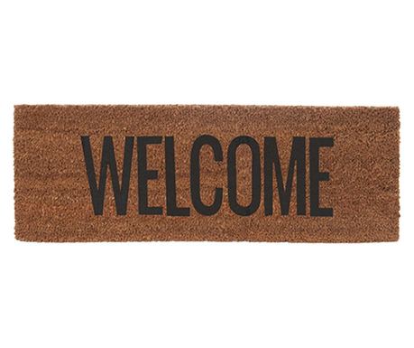 Covor intrare WELCOME BROWN, 75 × 26 cm
