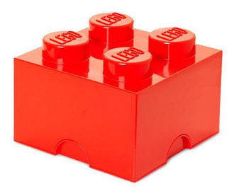 hemisphere monthly account Cutie depozitare LEGO 2x2 rosu - Vivre