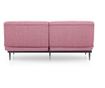 Canapea extensibila cu 3 locuri Futon, rosu, 190x95x90 cm