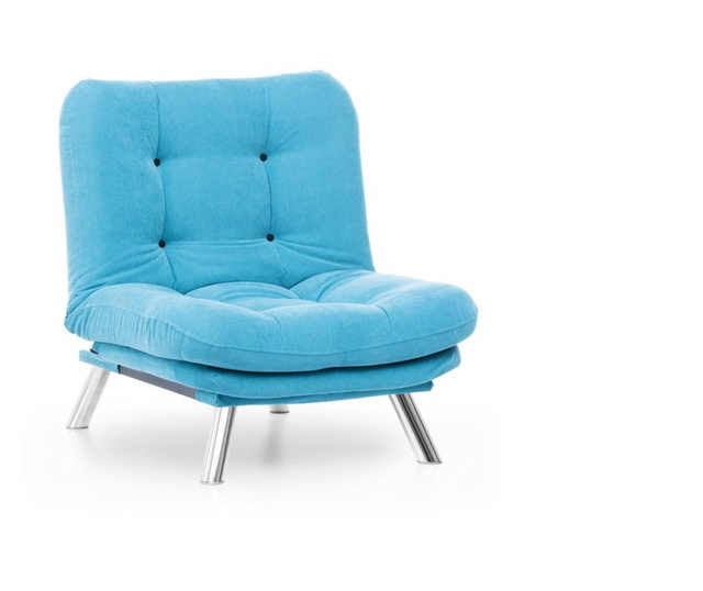 Raztegljiv fotelj Marmaris Turquoise