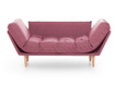 Canapea extensibila cu 3 locuri Futon, rosu, 200x85x80 cm