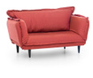 Canapea extensibila cu 3 locuri Futon, rosu, 200x85x85 cm