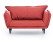 Canapea extensibila cu 3 locuri Futon, rosu, 200x85x85 cm