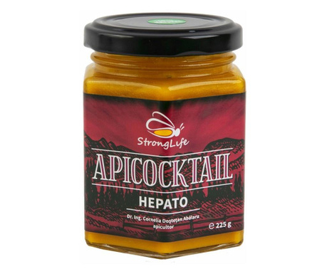 ApiCocktail Hepato - mix apicol pentru protectia si regenerarea celulelor hepatice by Dr. Ing. Cornelia Dostetan Abalaru apicul