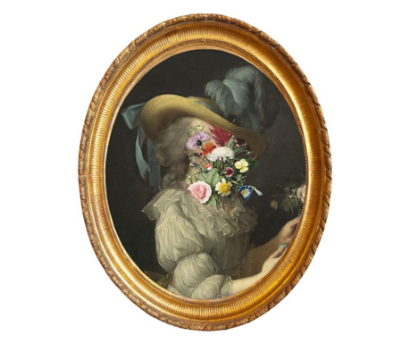 Πίνακας Flower Lady 40x50 cm