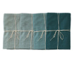 Set 4 prtičkov Turquoise 43x43 cm
