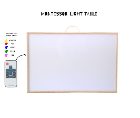 Svjetleći stol Montessori