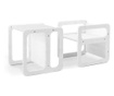 2-v-1 Multifunkční židle Montessori White