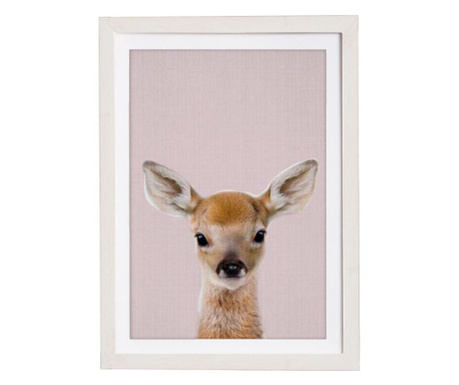 Πίνακας Rose Baby Deer 30x40 cm