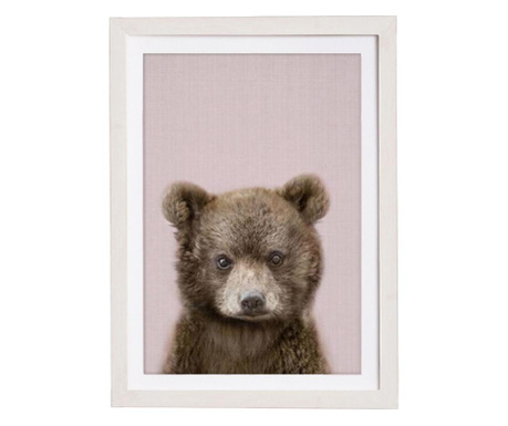Πίνακας Rose Baby Bear 30x40 cm
