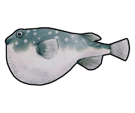 Πατάκι μπανιέρας Fish 50x70 cm
