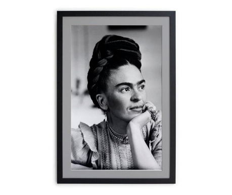 Obraz Kahlo Gray 30x40 cm