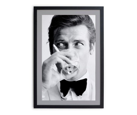 Obraz James Bond Gray 30x40 cm