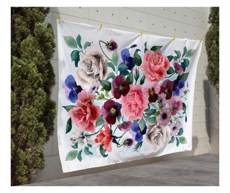 Одеяло за пикник Flowers 140x170 cm
