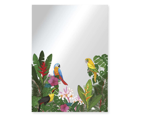 Καθρέφτης τοίχου Tropical Birds