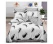Set lenjerie pat dublu,cu elastic, 6 piese, Casa de vis