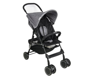 Детска количка Honey Baby, Черен/Сив, 0-36 месеца